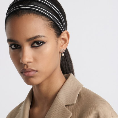 J’adore Emblem Pearl Drop Earrings