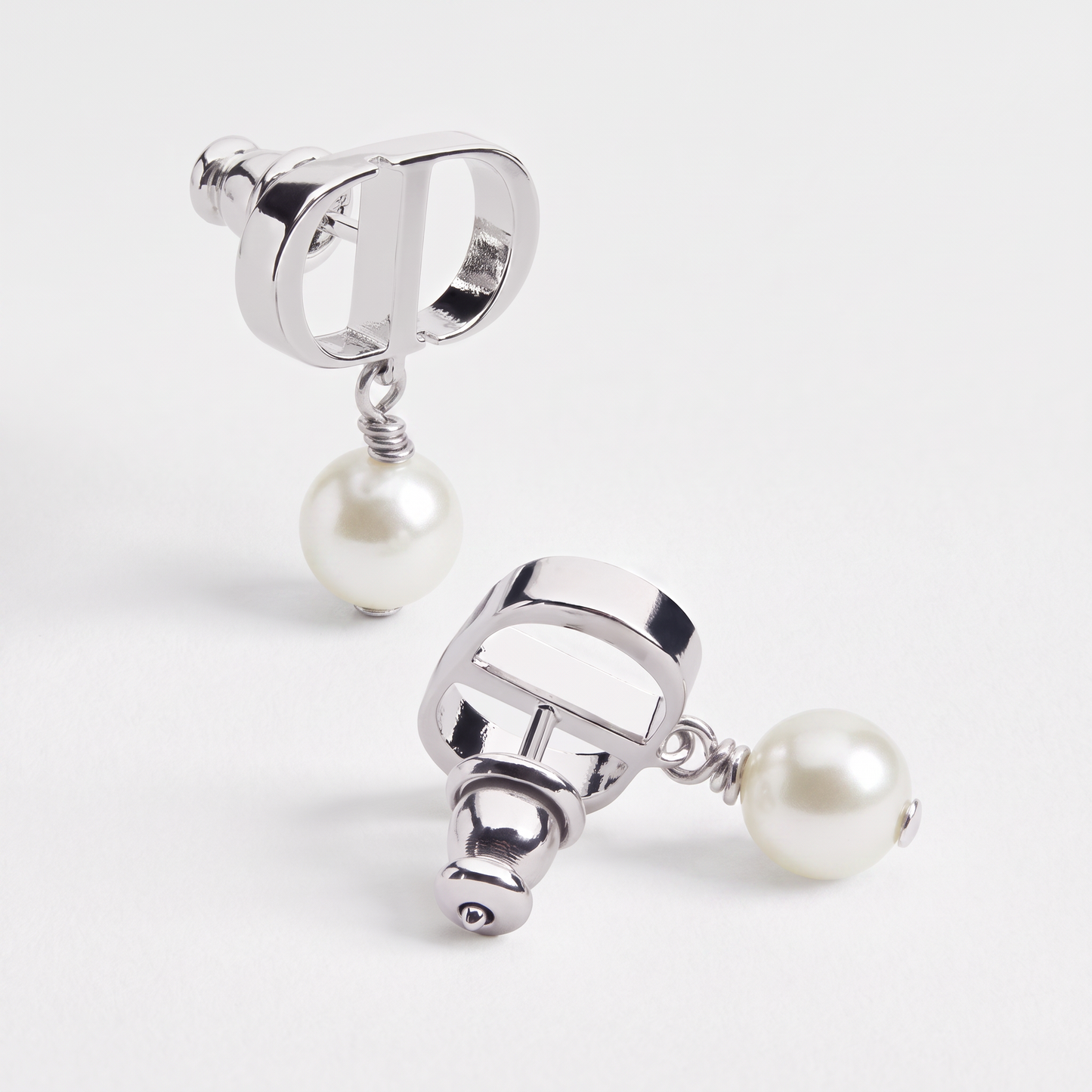 J’adore Emblem Pearl Drop Earrings