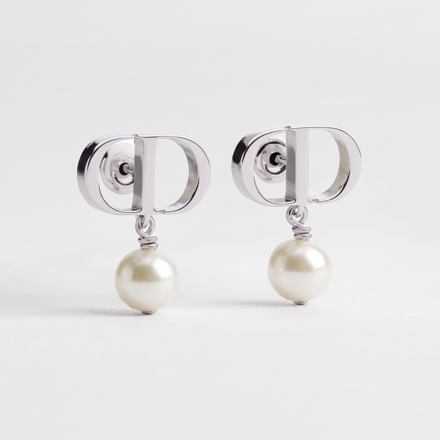 J’adore Emblem Pearl Drop Earrings
