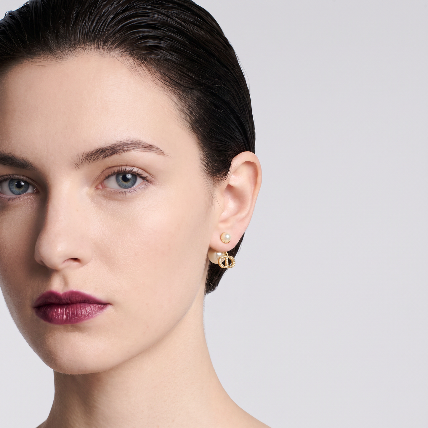 J’adore Signature Pearl Diamanté Earrings