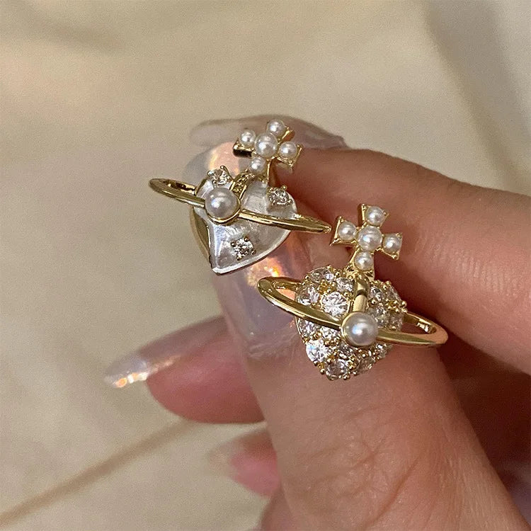 Venus in Orbit Earrings