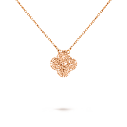 Grainé Clover Motif Pendant
