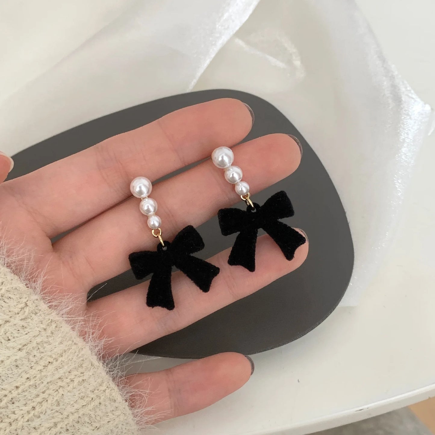 Duchess Bow Earrings