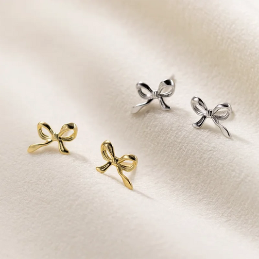 LouLou Bow Stud Earrings