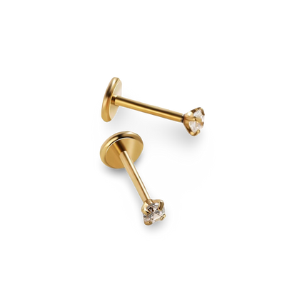Dainty Diamond Studs