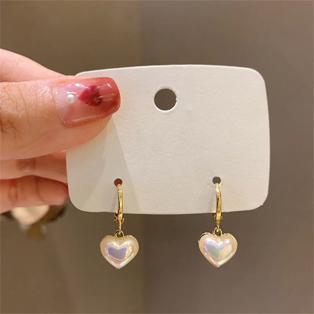 Lustre Love Hoop Earrings