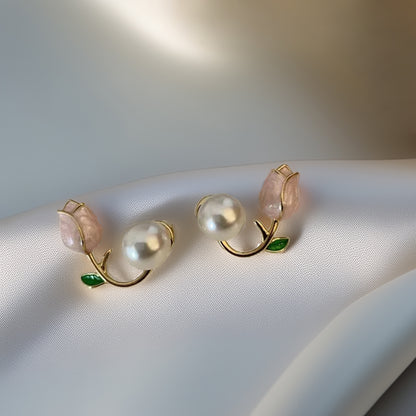 Tulipe Pearl Earrings