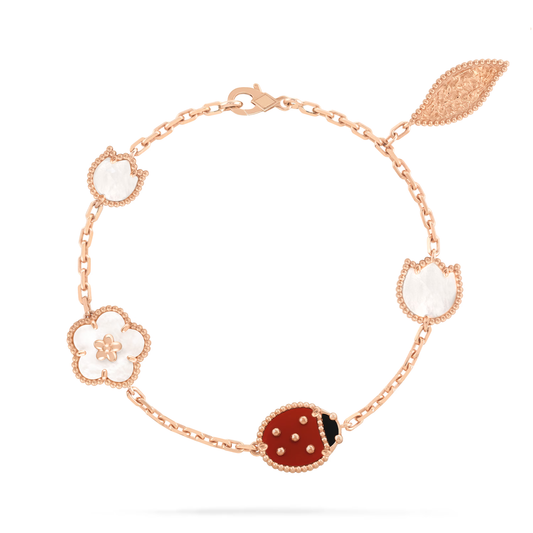 LadyBug Blossom Bracelet
