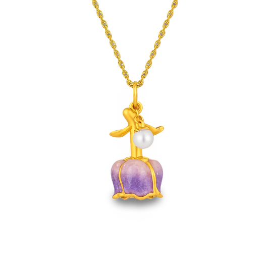 Blooming Rose Necklace