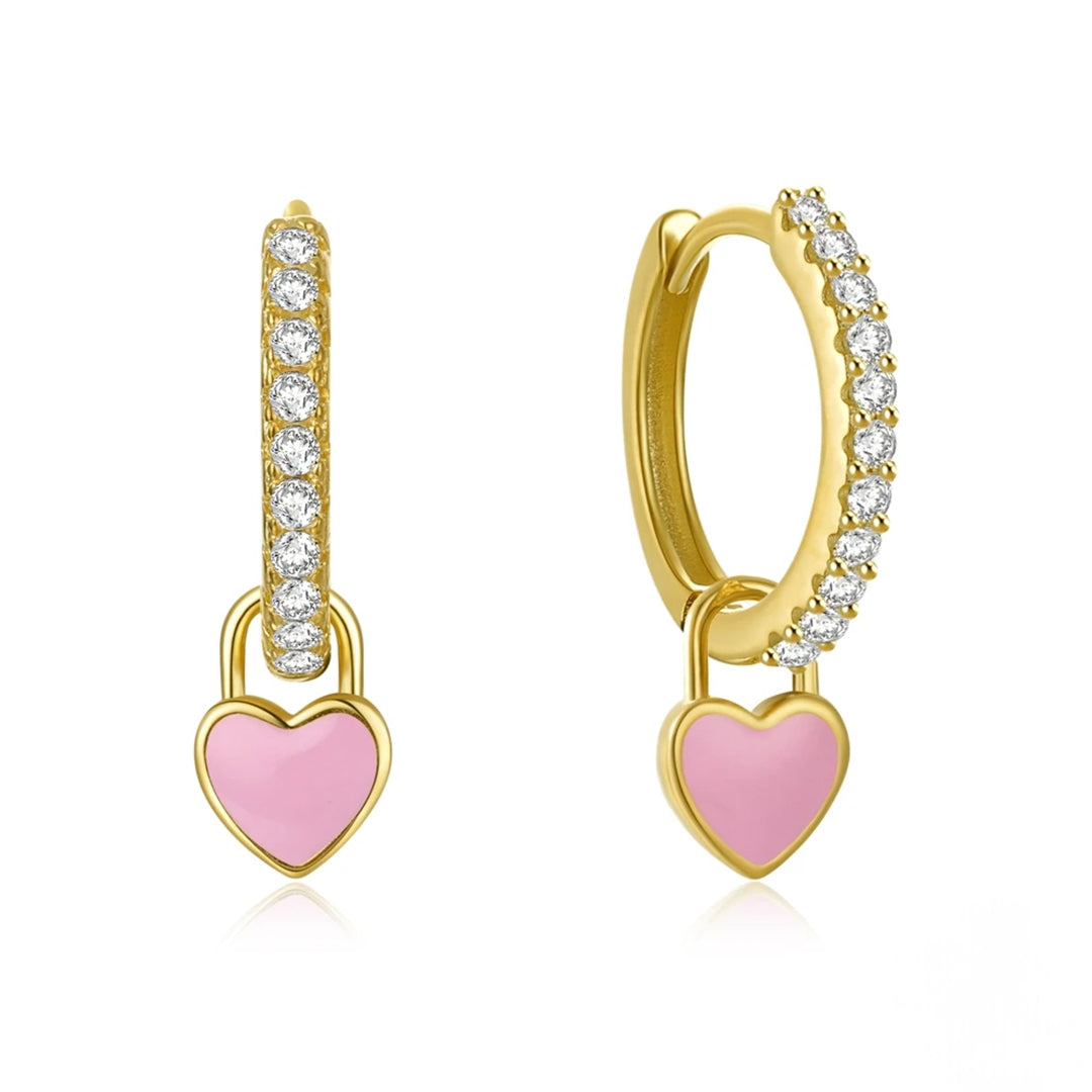 Precious Love Hoop Earrings