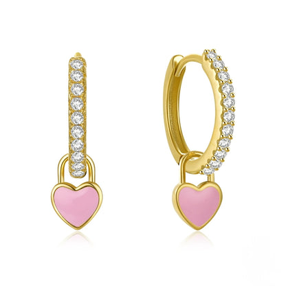 Precious Love Hoop Earrings