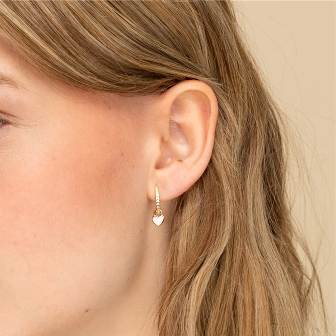 Precious Love Hoop Earrings