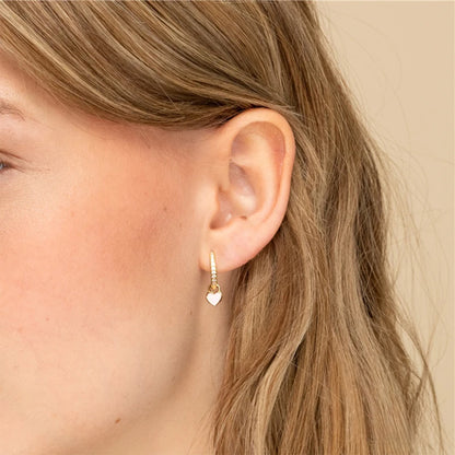 Precious Love Hoop Earrings