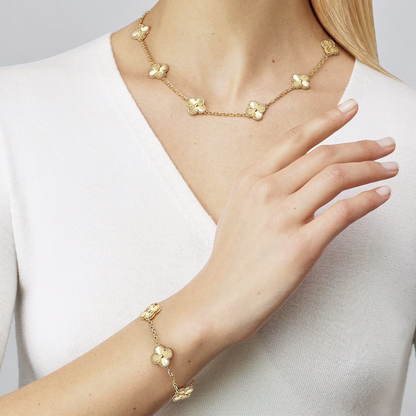 Lumière Clover Motif Bracelet