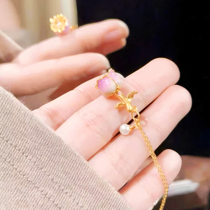 Blooming Rose Necklace