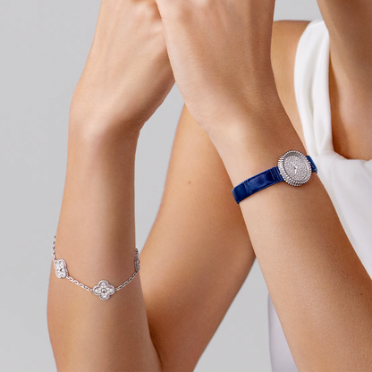 Diamanté Lucky Clover Bracelet