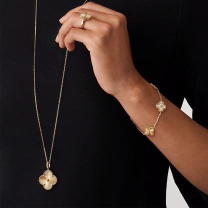 Lumière & Diamanté Lucky Clover Bracelet