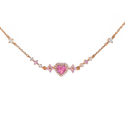 Crystal Love Heart Bracelet