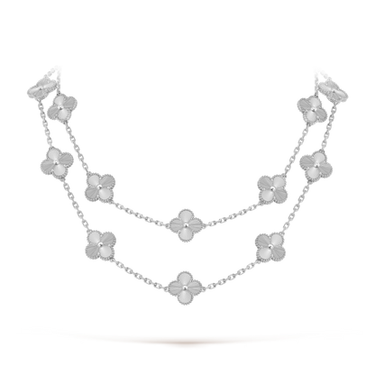 Lumière Lucky Clover Long Necklace